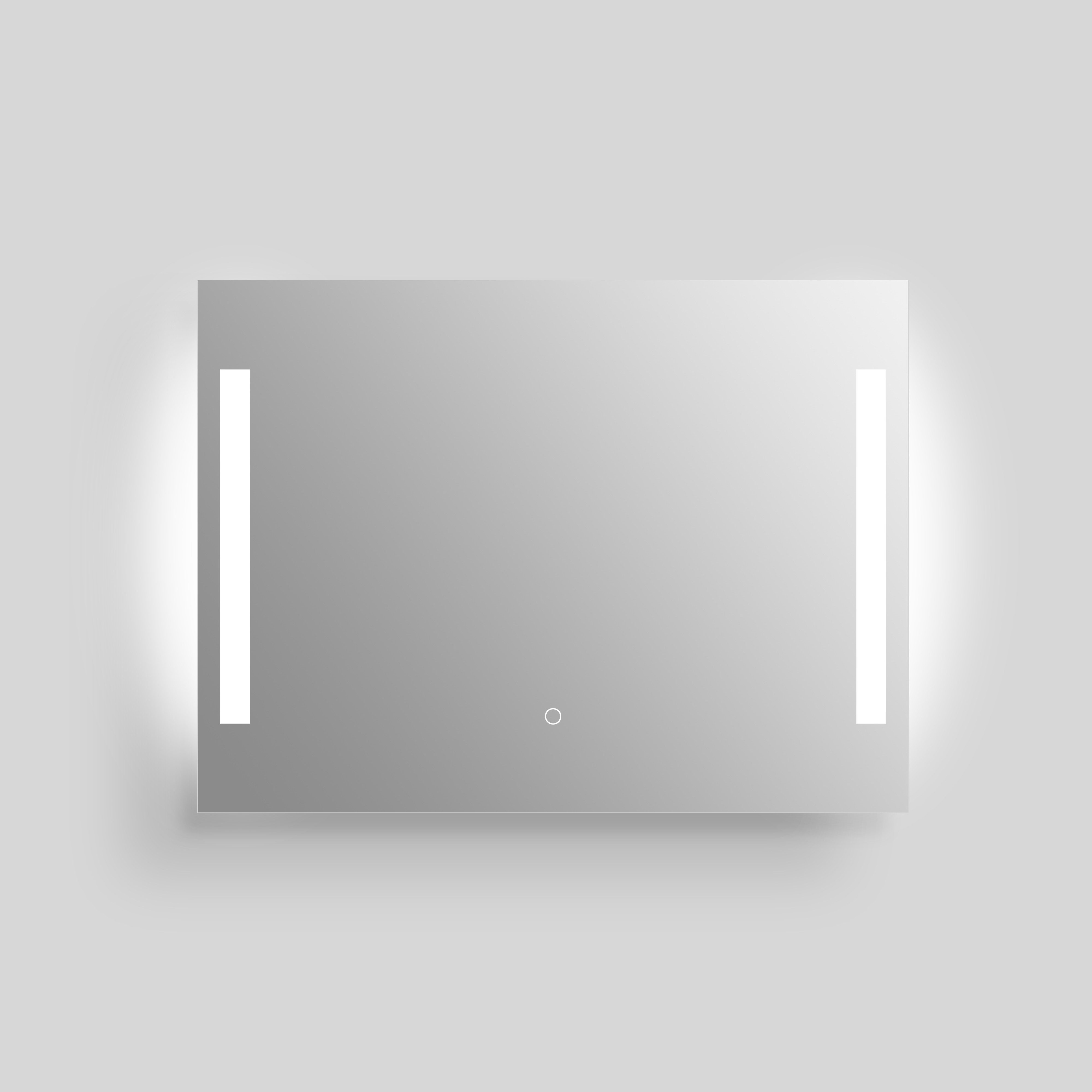 welltime LED-Lichtspiegel Plaza, mit Lichtfarbenwechsler und Dimmschalter, günstig online kaufen