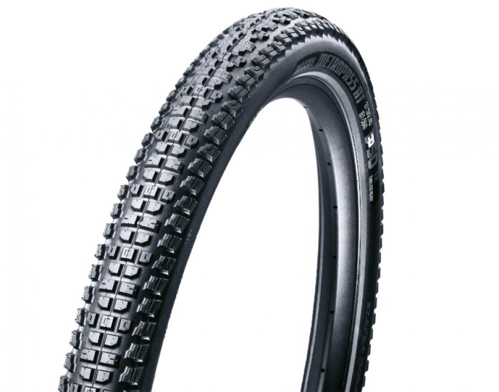 Maxxis Fahrradreifen Maxxis MetroPass AT Drahtreifen 27.5x2.40", 61-584, schwarz mit Reflex