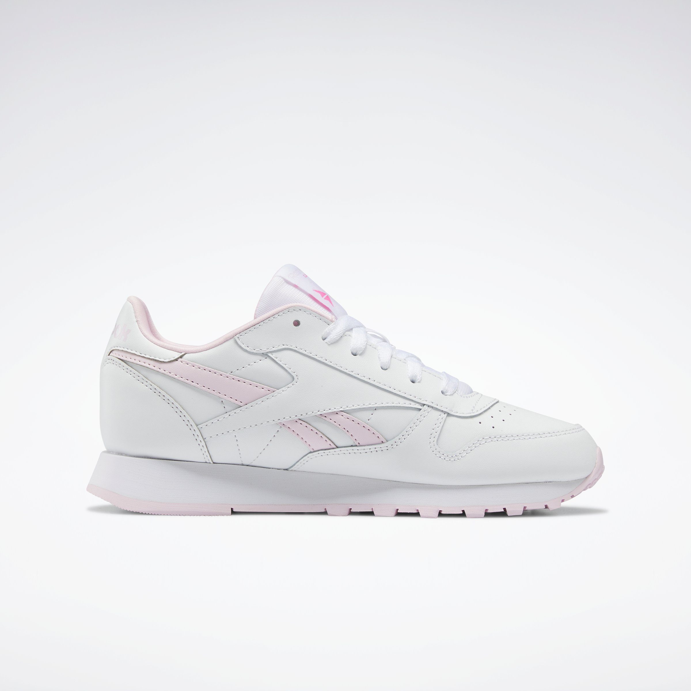 Reebok Classic CLASSIC weiß-rosa LEATHER Sneaker