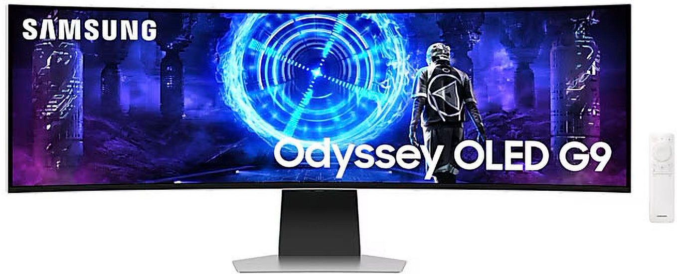 Samsung S49DG954SU Curved-Gaming-OLED-Monitor (124 cm/49 ", 5120 x 1440 px, UWQHD, 0,03 ms Reaktionszeit, 240 Hz, OLED)