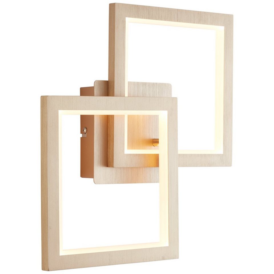 Lightbox LED Wandleuchte, LED fest integriert, warmweiß, LED Wand- und  Deckenlampe, 45 x 29 cm, 18 W, 2200 lm, 3000 K