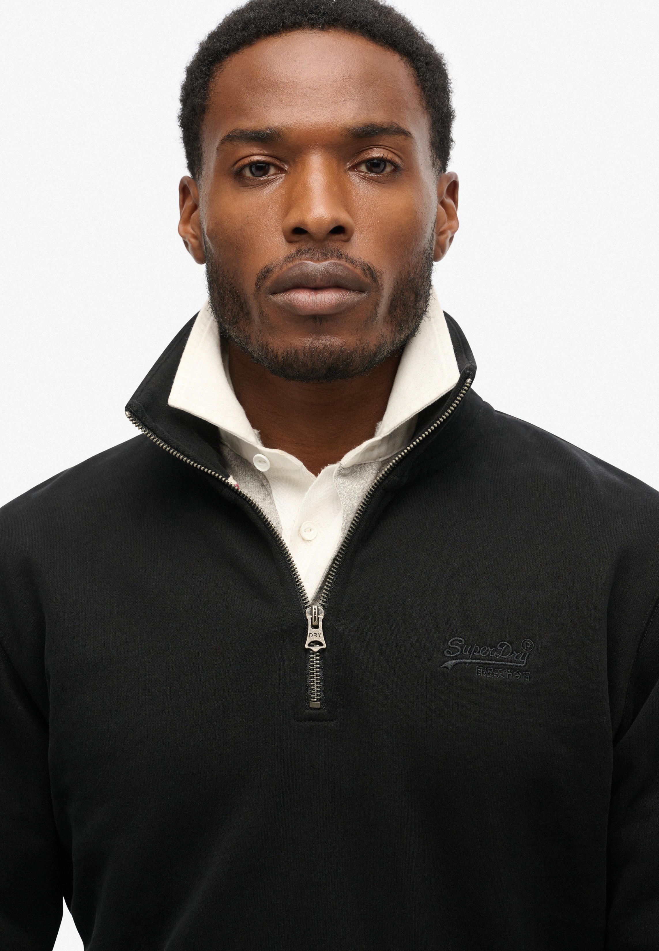 Superdry Sweatshirt ESSENTIAL LOGO HENLEY günstig online kaufen