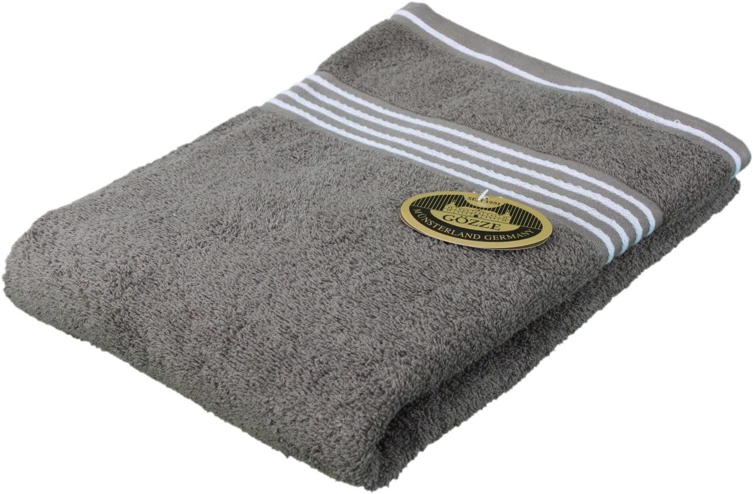 Gözze Handtücher Streifen Handtuch Duschtuch Badetuch 100% Baumwolle, (1-St günstig online kaufen