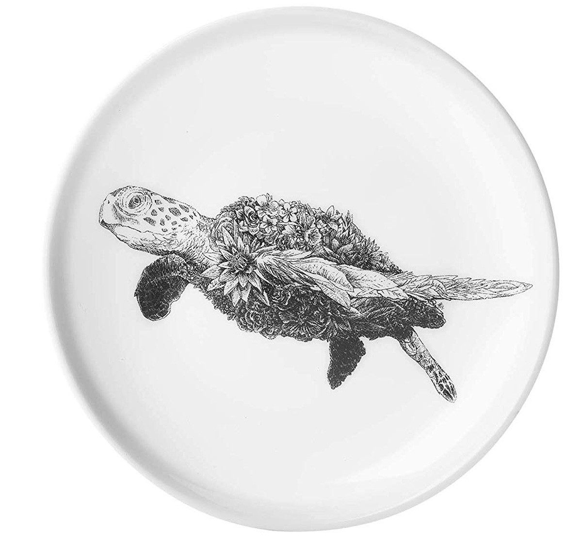 Dekomiro Becher Marini Ferlazzo Sea Turtle Becher und Teller, 2-teilig