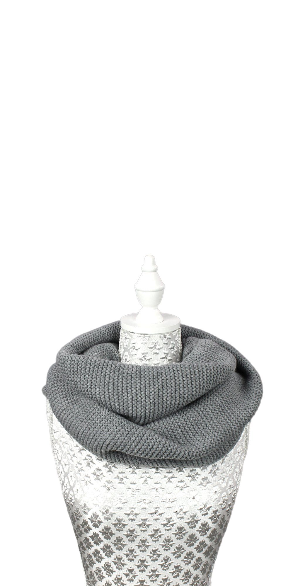 Strickschal Strick-Loop in Feinstrick