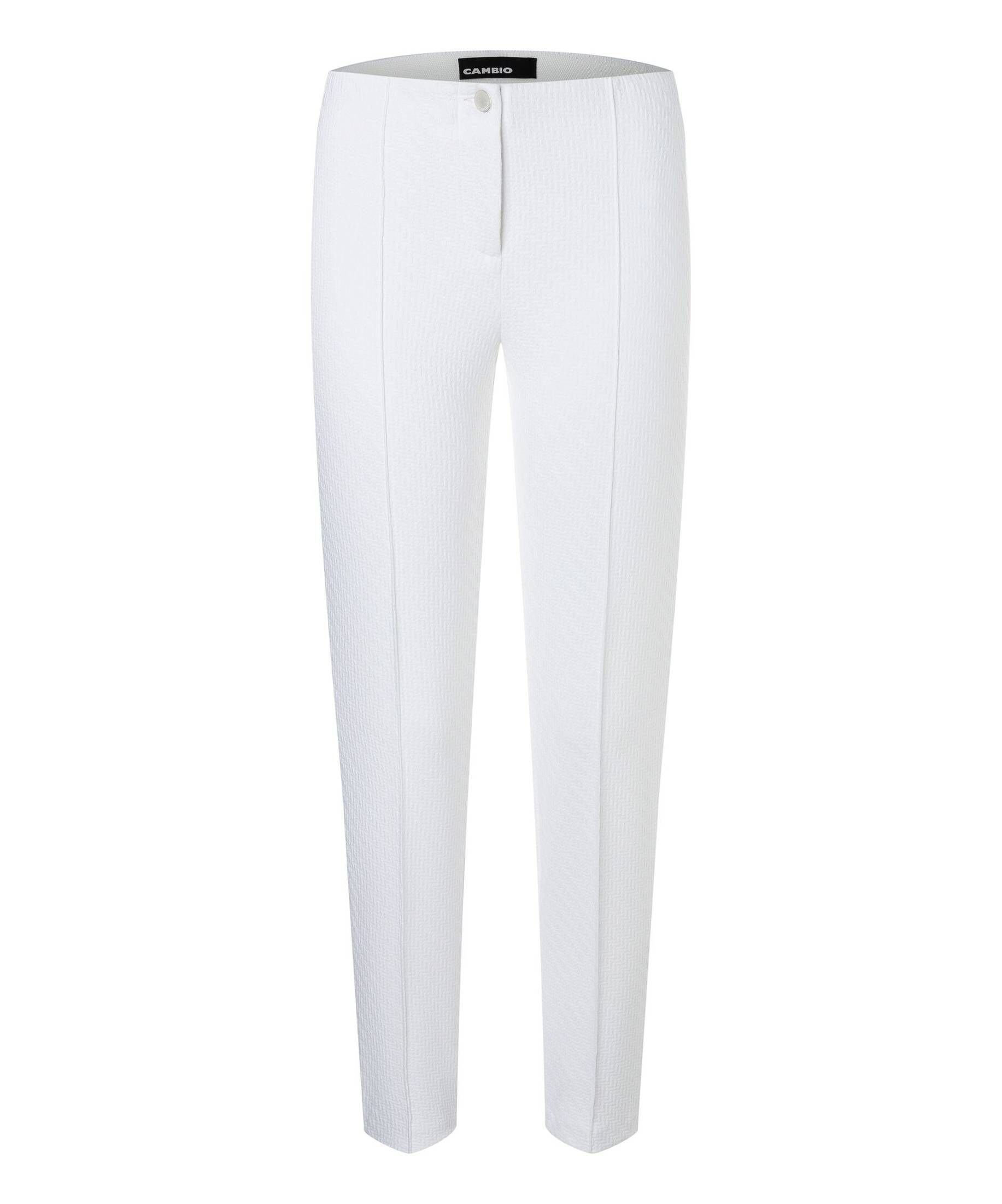 Cambio Stoffhose Damen Hose ROS (1-tlg) offwhite (20)