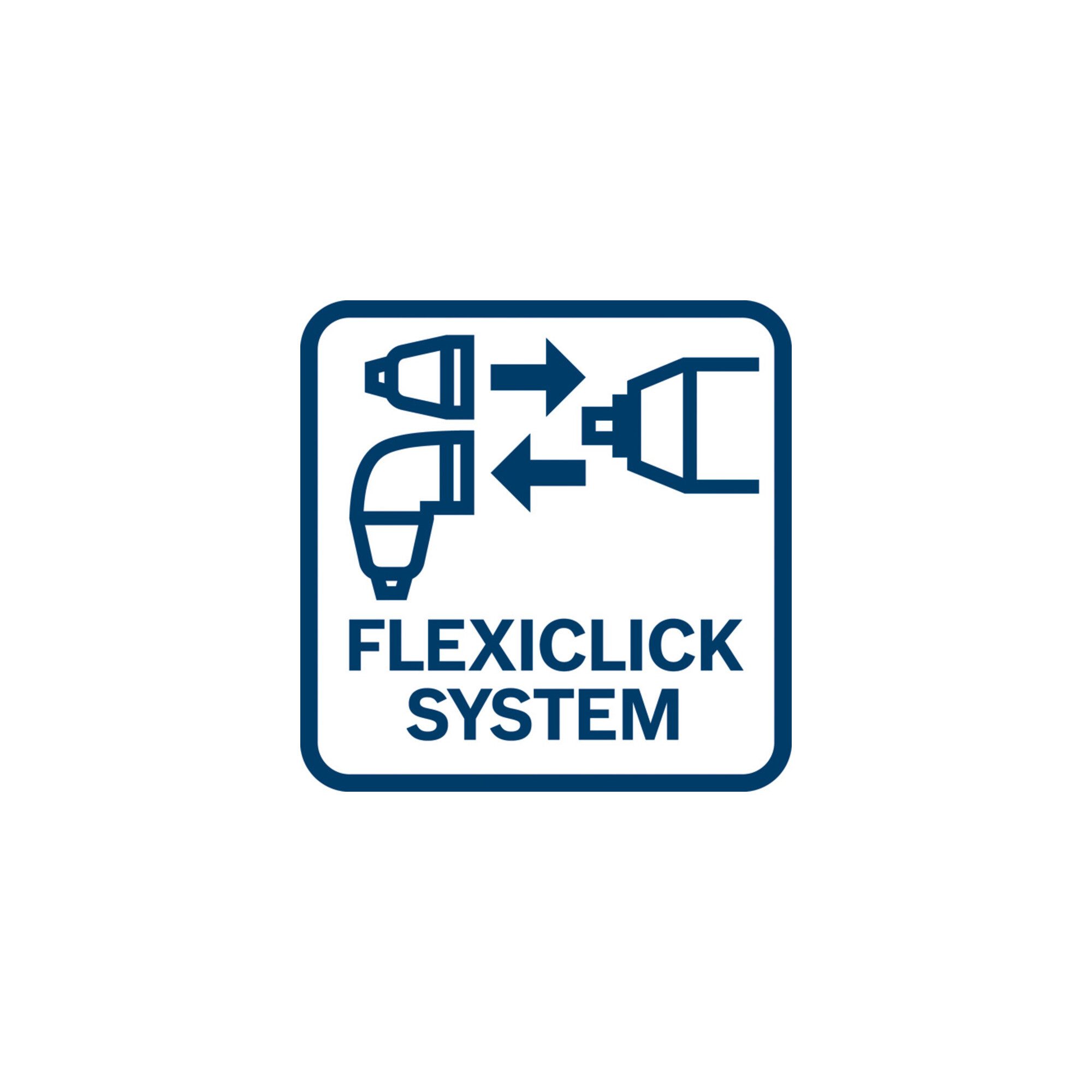 Bosch Professional Bohrer- und Bit-Set Bosch FlexiClick-Aufsatz GFA 12-X 1/4-Sechskant-Bithalteraufsatz