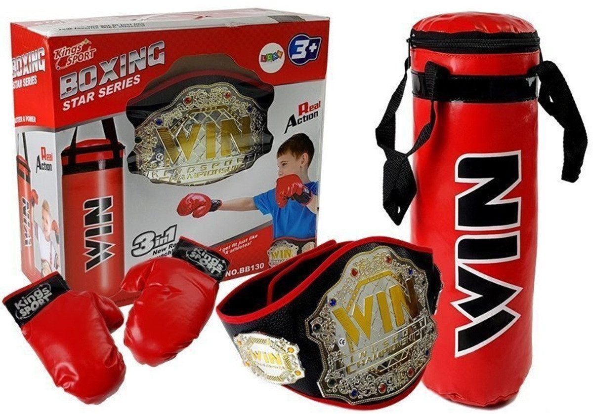Wisam Lernspielzeug Boxset, Tasche, Handschuhe, Gürtel