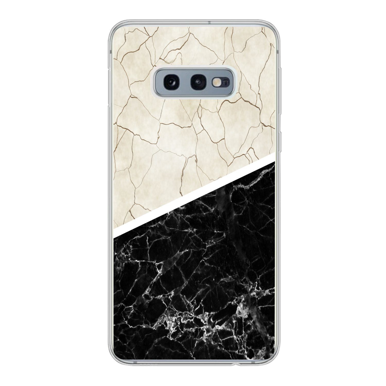 MuchoWow Handyhülle für Samsung Galaxy S10e Marmor - Muster - Luxus, Phone Case, Silikon, Schutzhülle Dünn