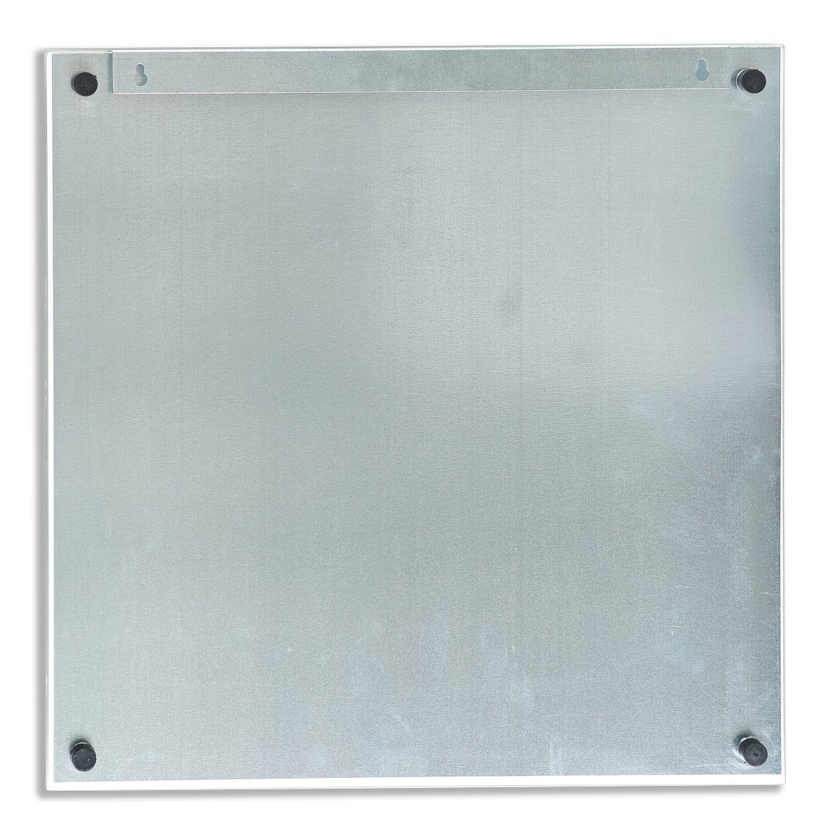 Zeller Present Memoboard Memoboard, Glas, grau, 40 x 40 cm