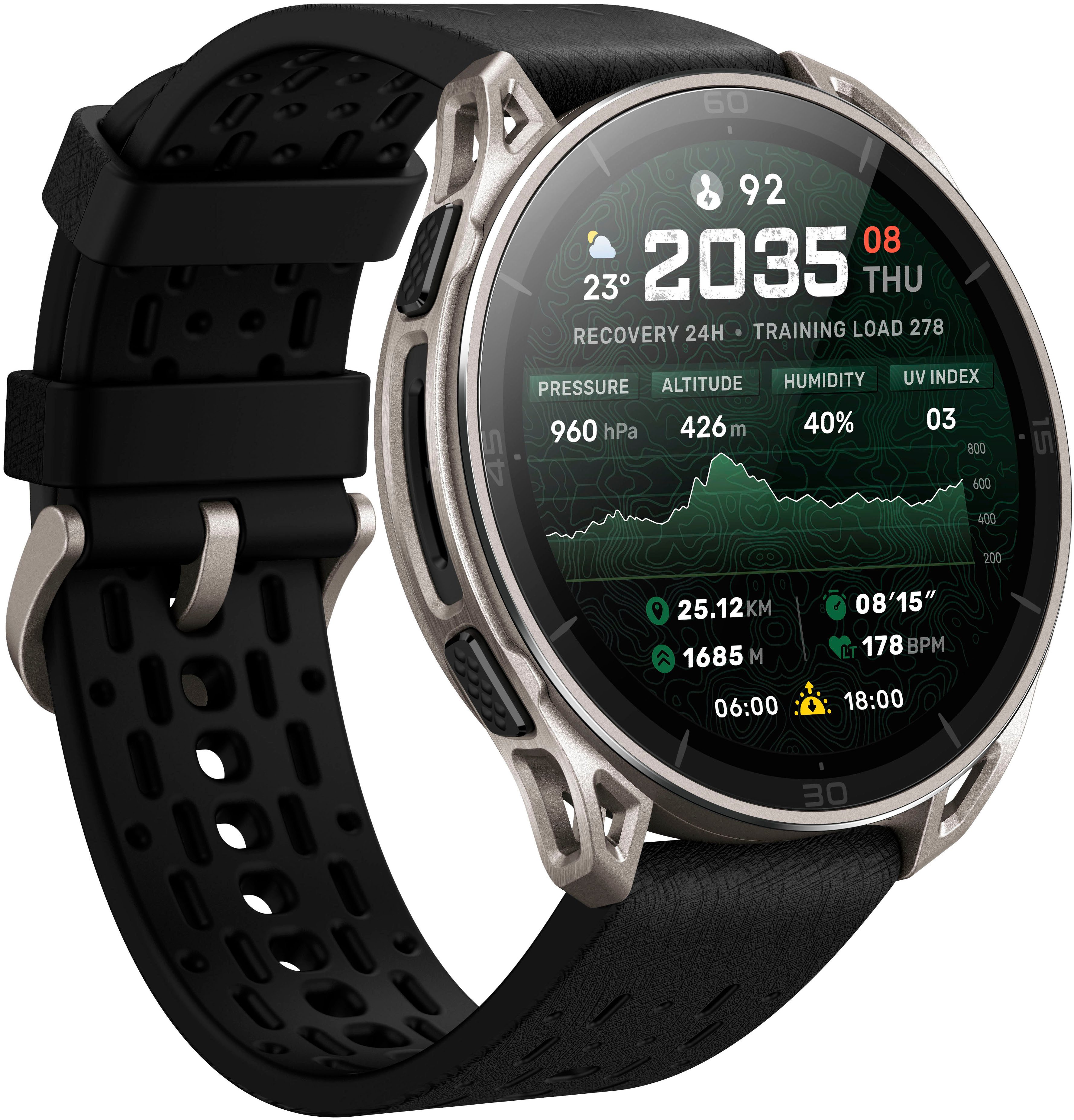 Amazfit Cheetah 2 Ultra Smartwatch (Amazfit OS), Hyrox Race Mode