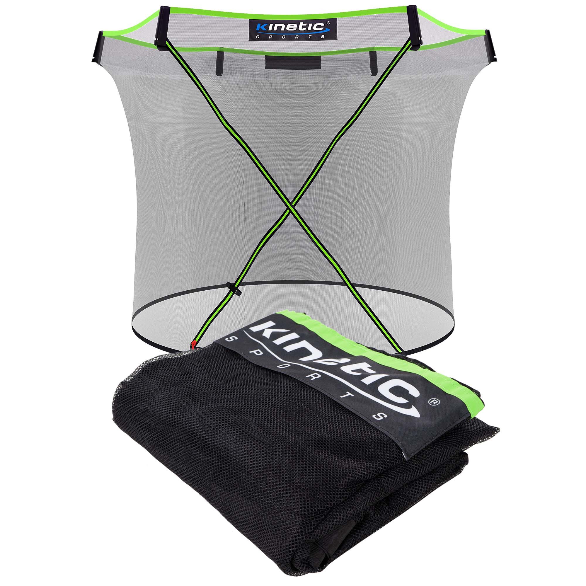Kinetic Sports Trampolinnetz, KINETIC SPORTS Trampolin Sicherheitsnetz Ultimate Pro 244/305/366/427