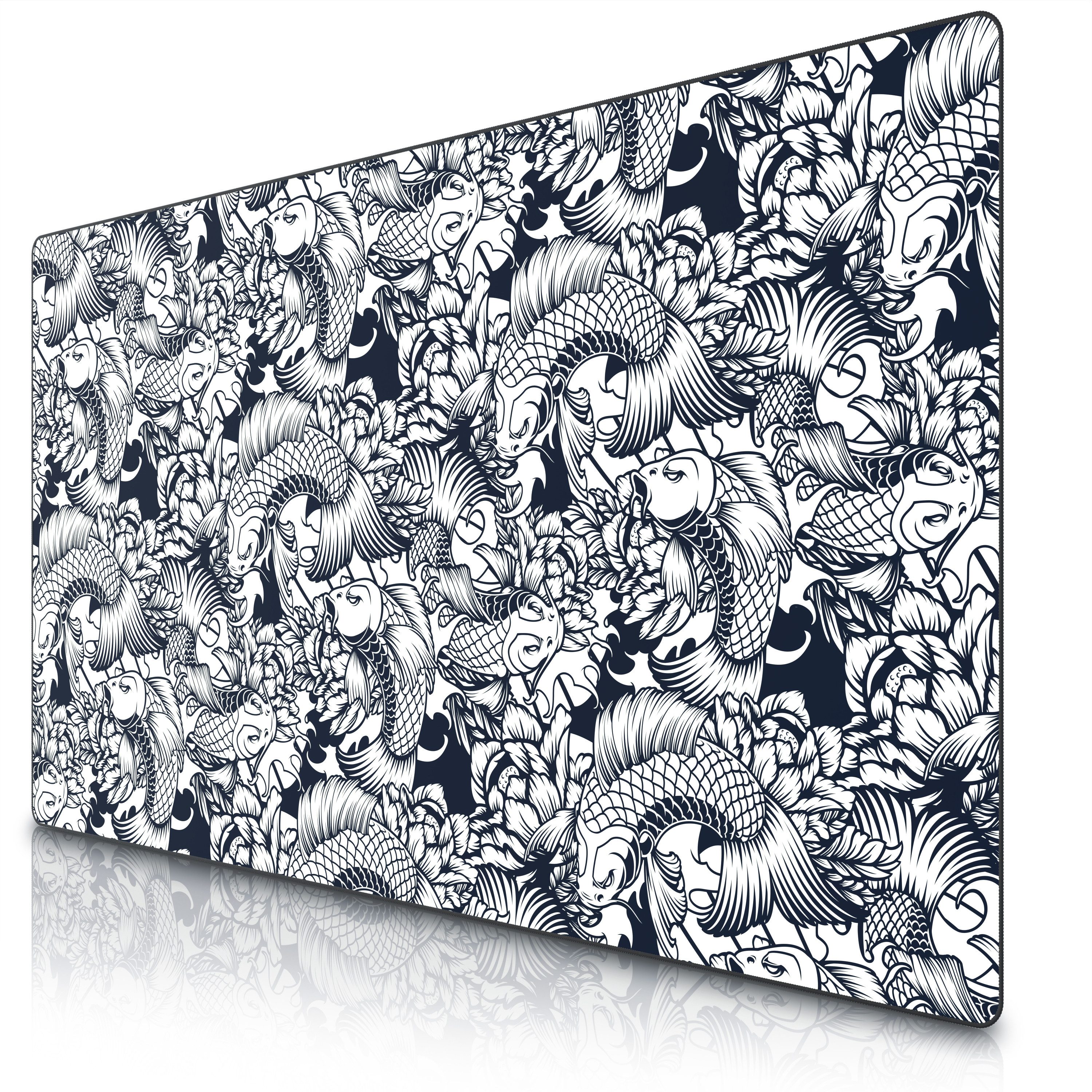 Titanwolf Gaming Mauspad XXXL Mousepad 1500 x 800 x 3 mm, abwaschbar (1-St), extralarge Tischunterlage, Gummiunterseite rutschfest, strapazierfähig
