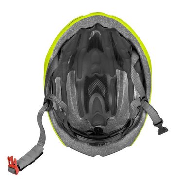 FORCE Fahrradhelm Helm FORCE REX gelb schwarz L - XL