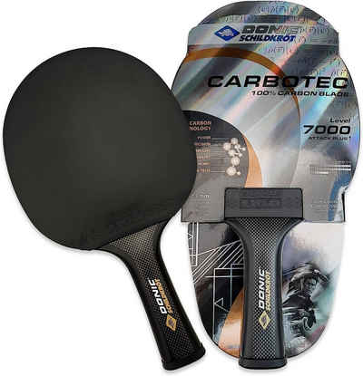 Donic-Schildkröt Tischtennisschläger Carbotec 7000, Tischtennis Schläger Racket Table Tennis Bat