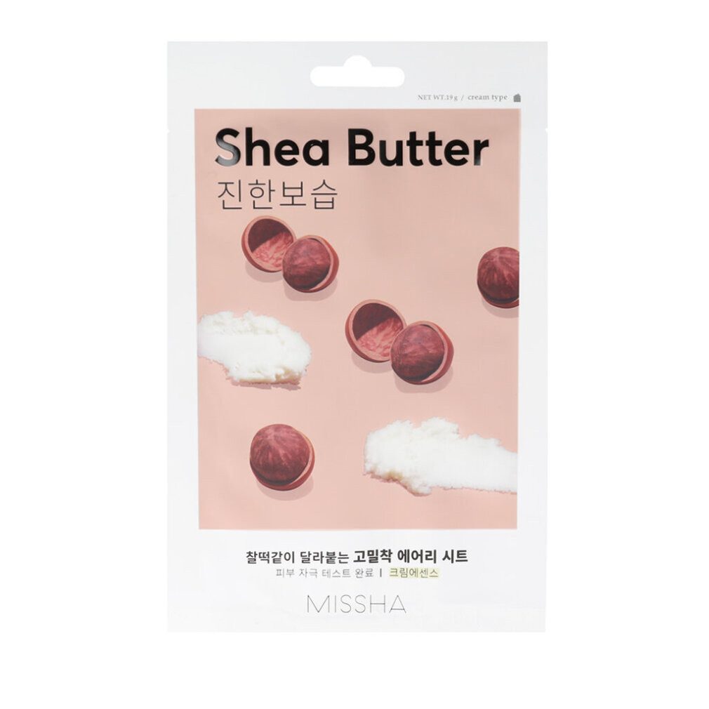 Missha Gesichtsmaske Airy Fit Tuchmaske Sheabutter 19 g