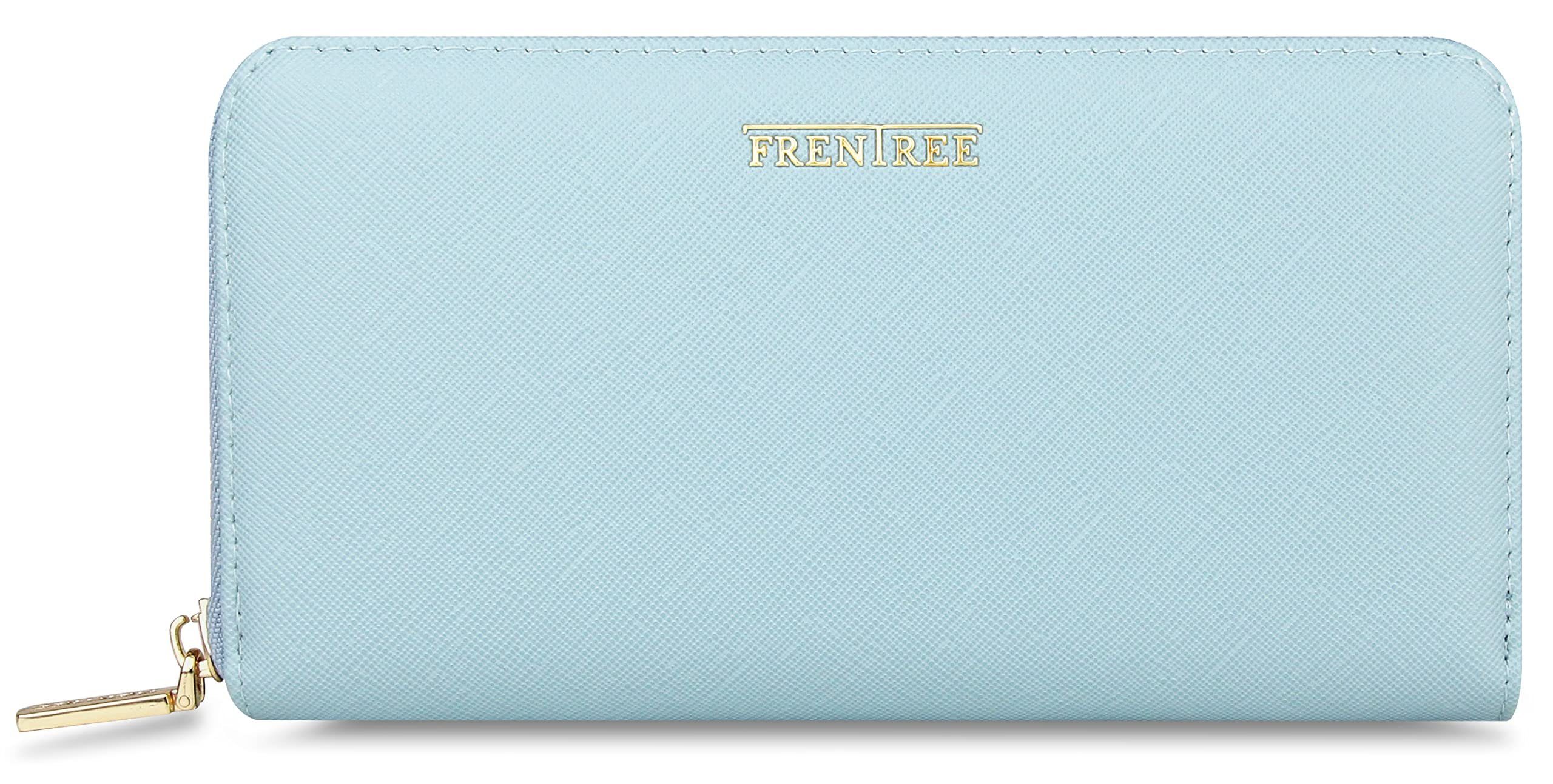 Frentree Geldbörse Clutch-Design, Damen Portemonnaie mit RFID Schutz, Smartphonefach, inkl. Geschenkbox