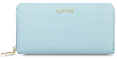 Frentree Geldbörse Clutch-Design, Damen Portemonnaie mit RFID Schutz, Smartphonefach, inkl. Geschenkbox