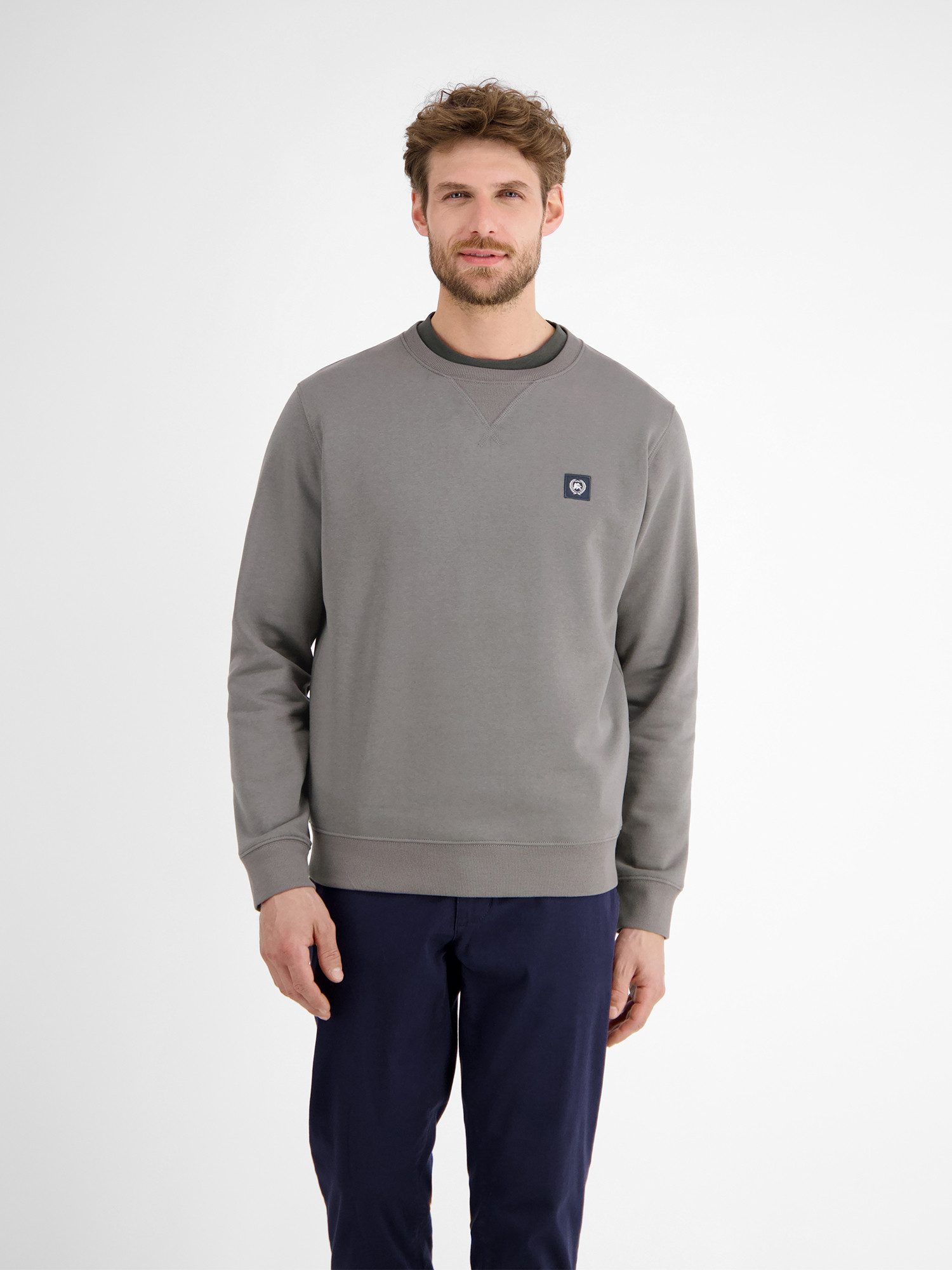 LERROS Sweatshirt Urbaner Sweatshirtstyle für Herren