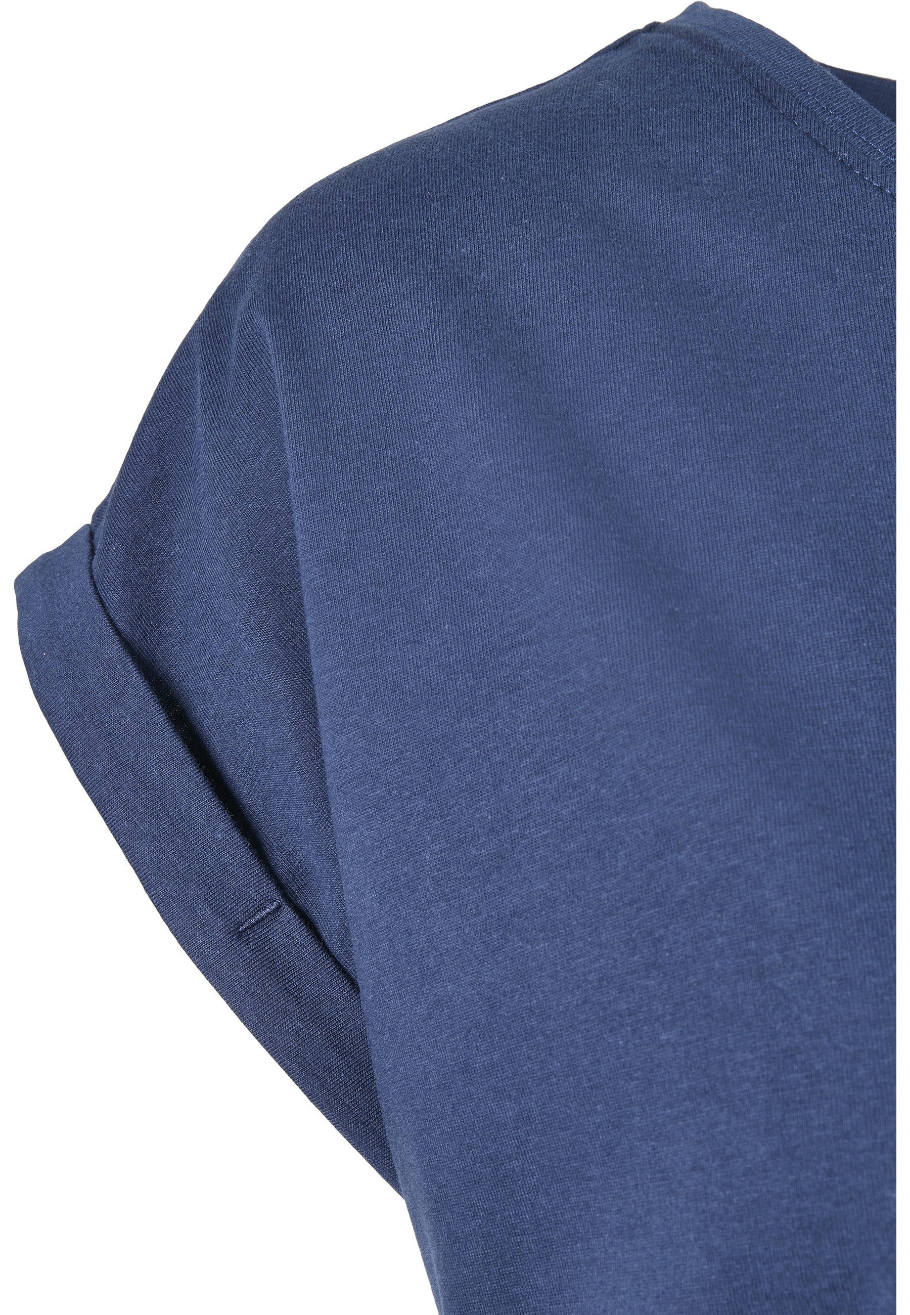 URBAN CLASSICS Kurzarmshirt Urban Classics Damen Ladies Extended Shoulder Tee (1-tlg) – Bild 4 von 5