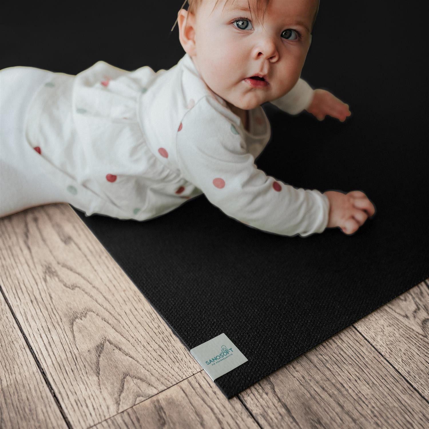 Sanosoft Spielmatte Krabbelmatte rutschfest Sanosoft®, Oeko-Tex 100 - Made in Germany