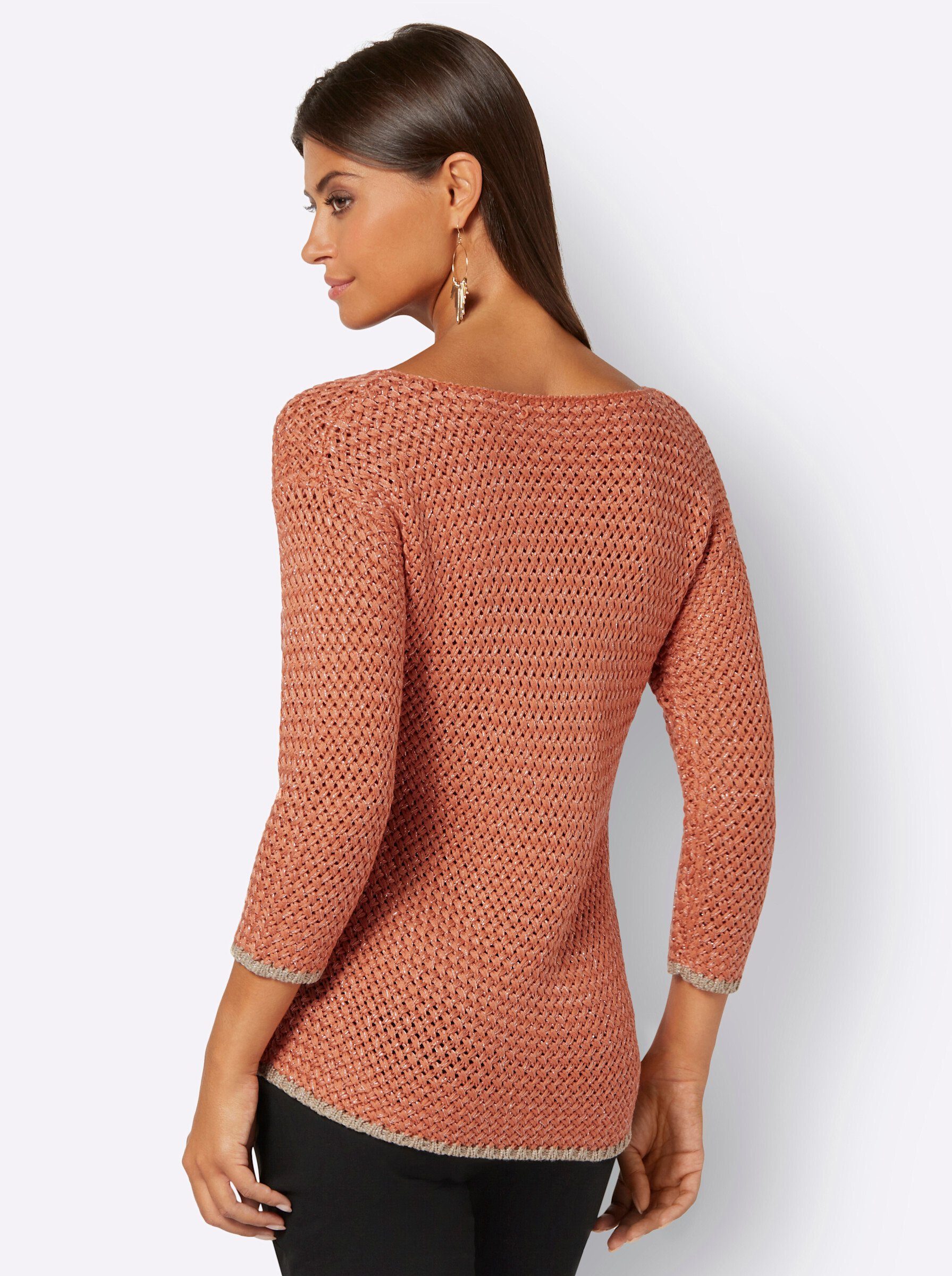 creation L Strickpullover Lurex-Pullover .