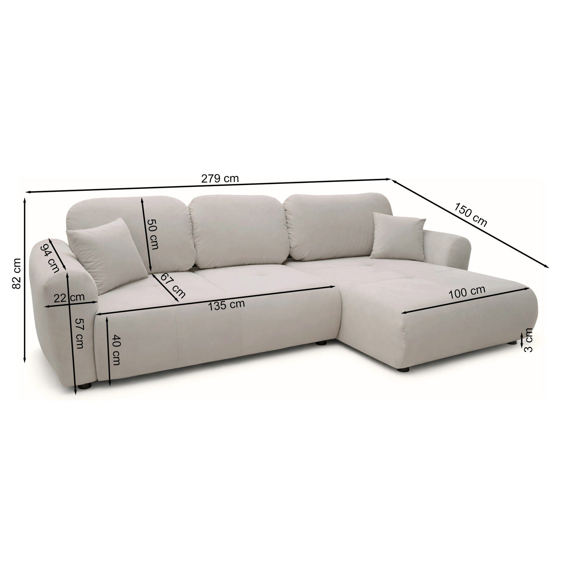 Selsey Ecksofa OLIDO