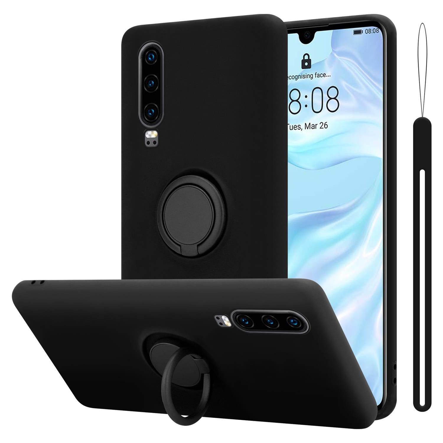 Cadorabo Handyhülle für Huawei P30 Hülle Huawei P30, Robustes Hard Case - Handy Schutzhülle - Hülle - Back Cover Bumper