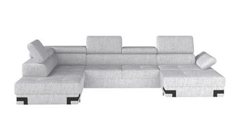 Stylefy Wohnlandschaft Rio XL, Sofa, U-Form, Design