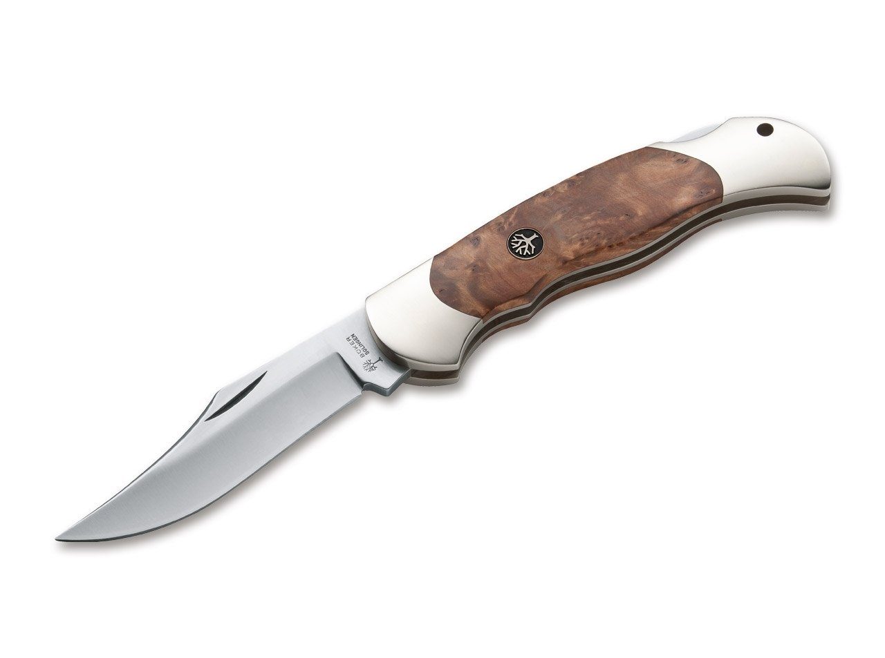 Taschenmesser Böker Manufaktur Solingen Optima, Taschenmesser mit Thujaholz Griff