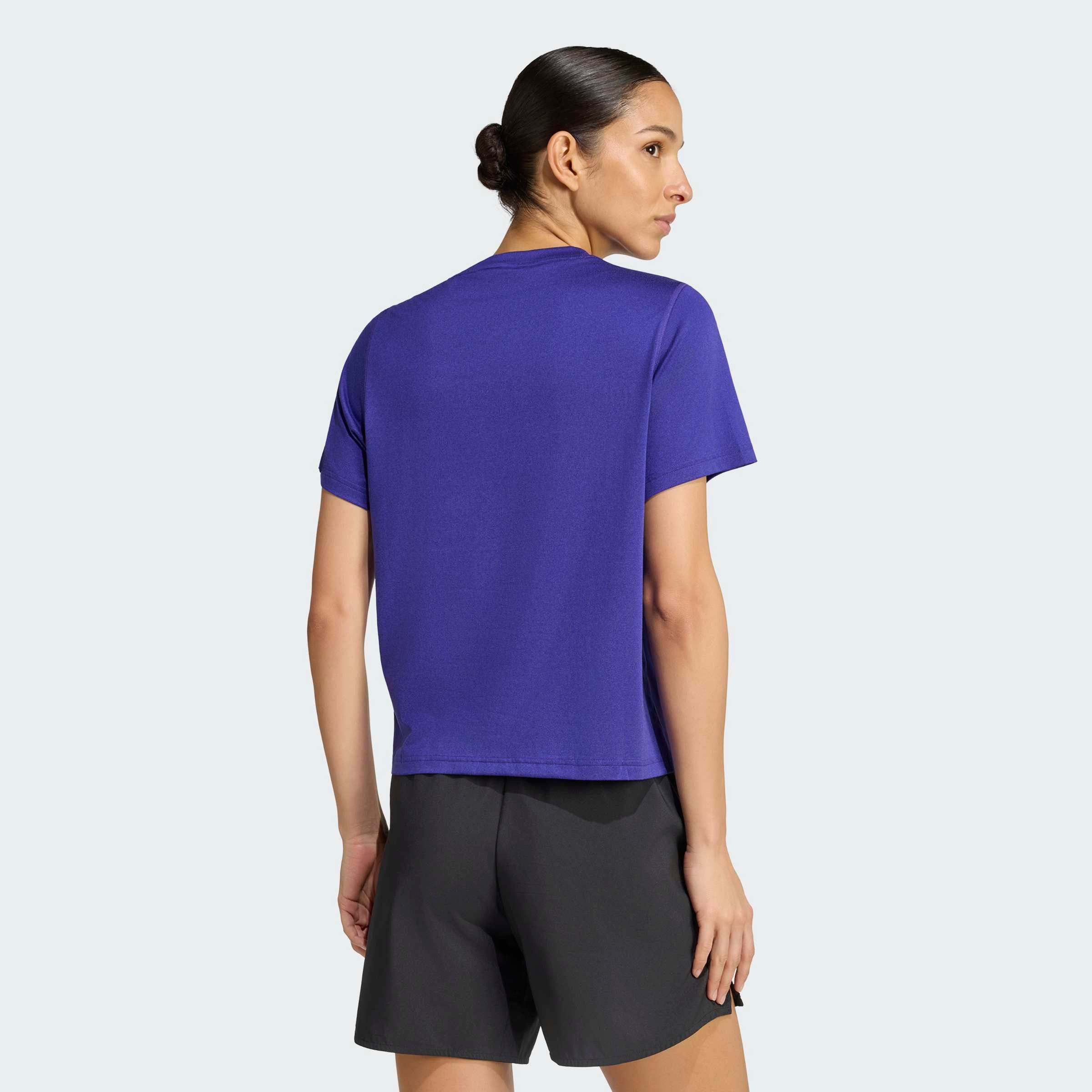 adidas Performance T-Shirt WORKOUT ESSENTIALS für Erwachsene, mit Rundhalsausschnitt, ohne Verschluss, aus Polyester
