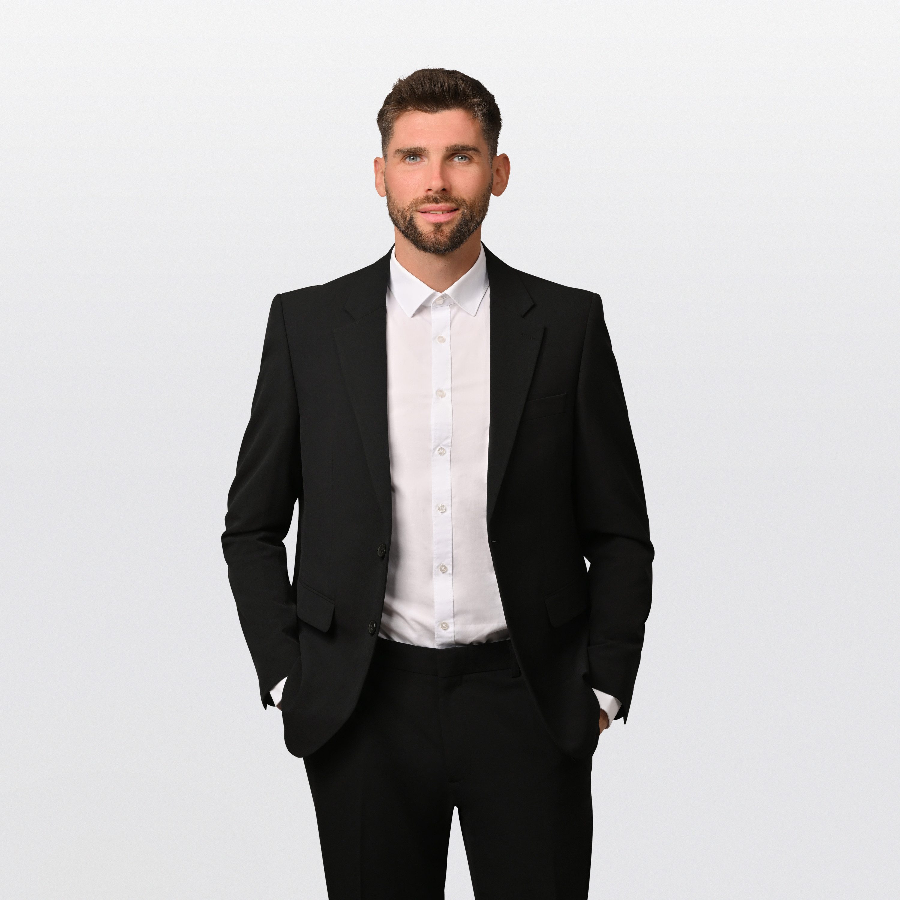 Hirschthal Anzugsakko Herren 2-Knopf Business Sakko Regular-Fit in klassisc günstig online kaufen