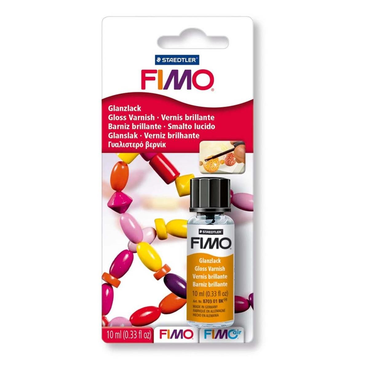 STAEDTLER Modelliermasse STAEDTLER FIMO 8703 Glanzlack auf Wasserbasis - 10 ml