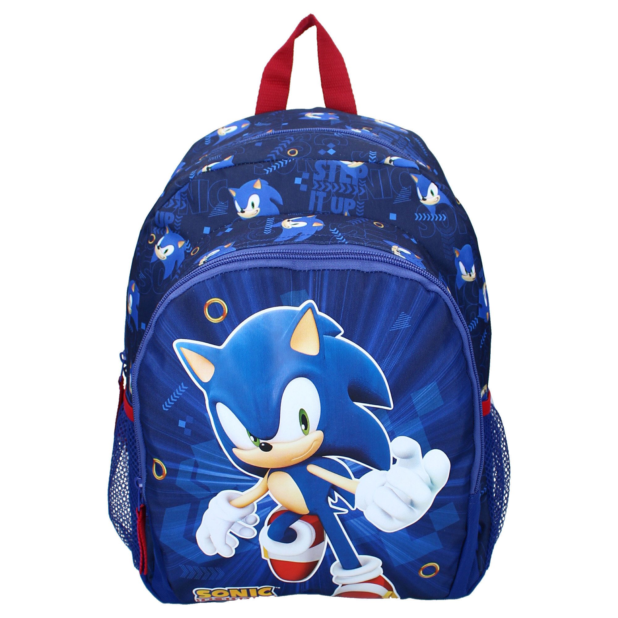 Vadobag Kinderrucksack Sonic Rucksack Jungs Mädchen Kinder Rucksack Polyester
