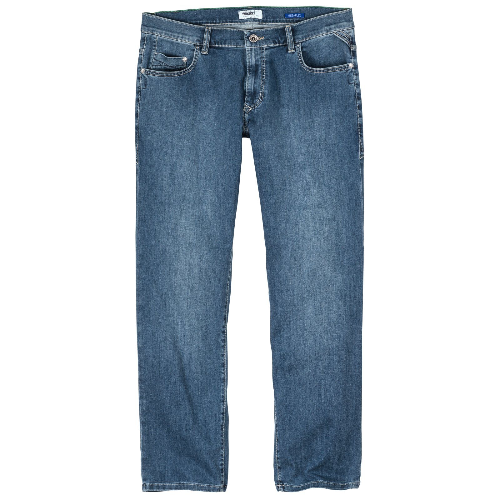Pionier Große Stretch-Jeans Pioneer blue Stretch-Jeans leicht Eric used Größen