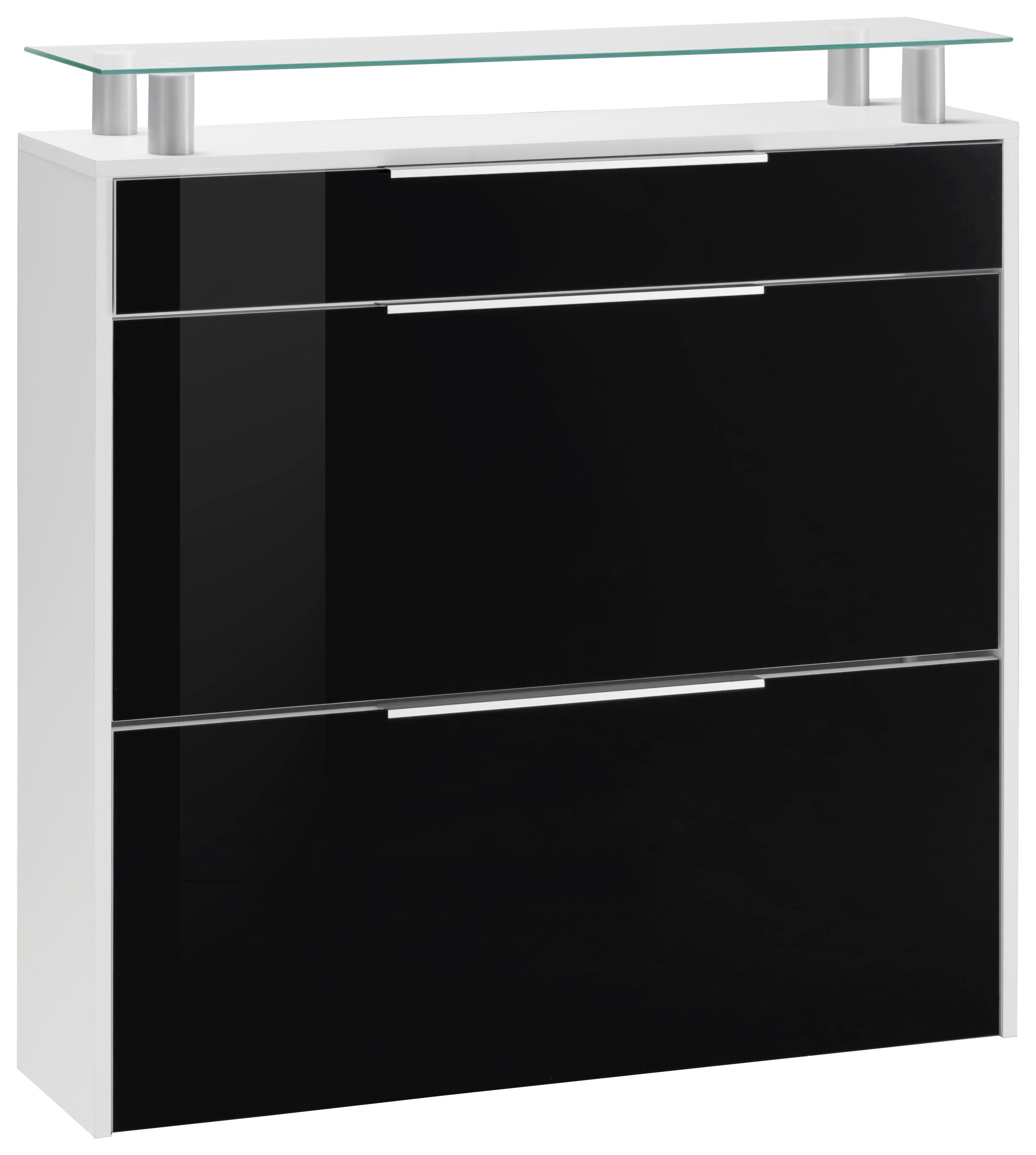borchardt Möbel Schuhschrank Oliva Breite 89 cm, hängend, mit 2 Doppeltrommel und 1 Schubkasten