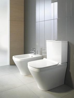 Duravit WC-Komplettset Duravit Stand-Bidet DURASTYLE m ÜL HLB 3