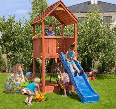 FUNGOO Spielturm JOY, mit Rutsche