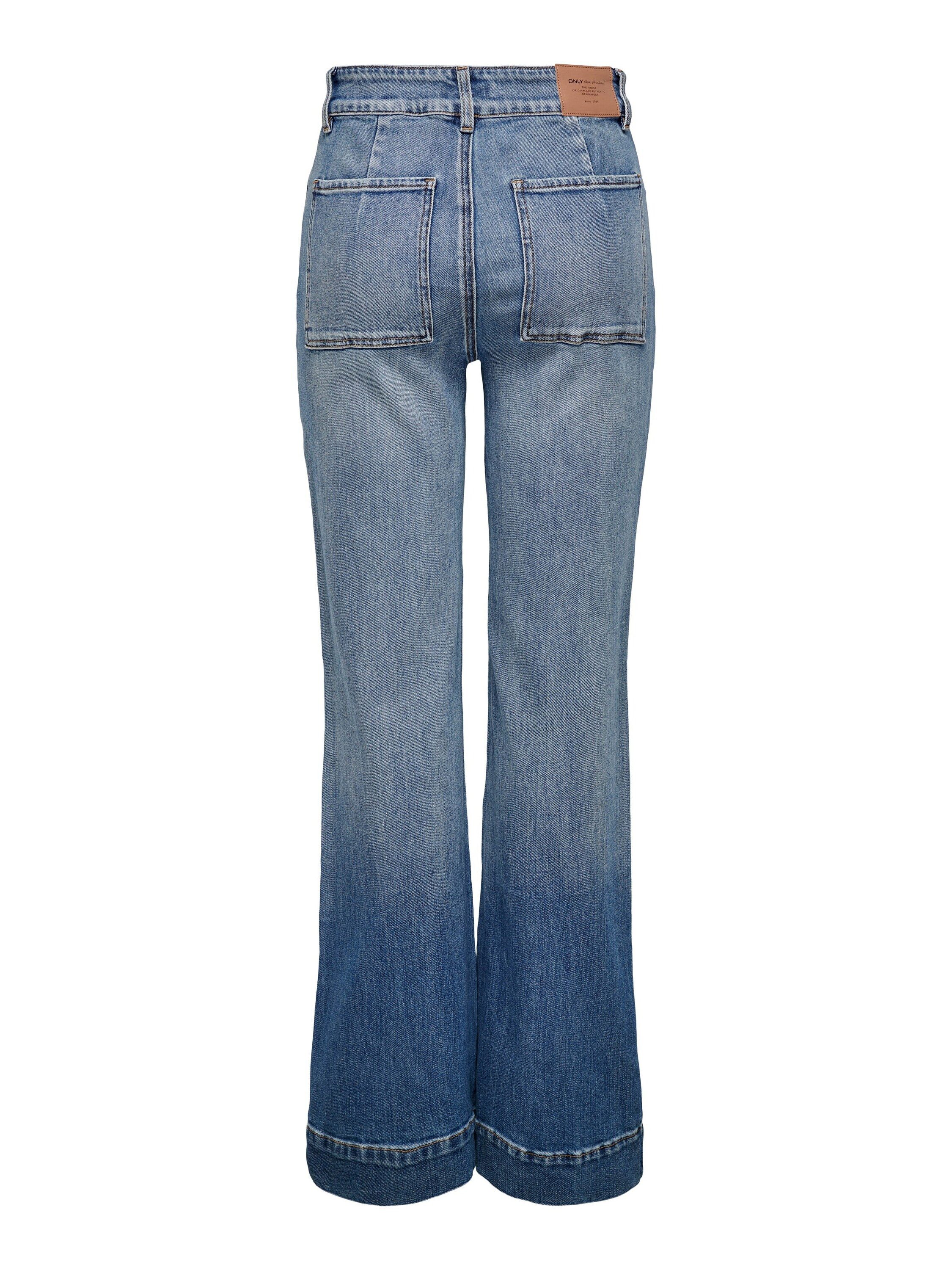 ONLY Weite Jeans ONLJuicy (1-tlg) Plain/ohne Details günstig online kaufen