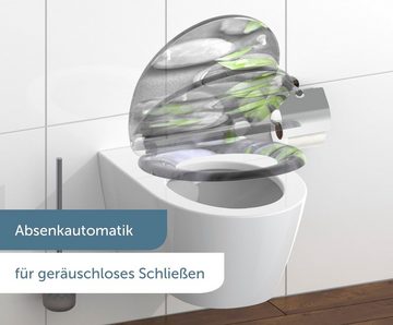 Schütte WC-Sitz Stone, Duroplast, mit Absenkautomatik und Schnellverschluss