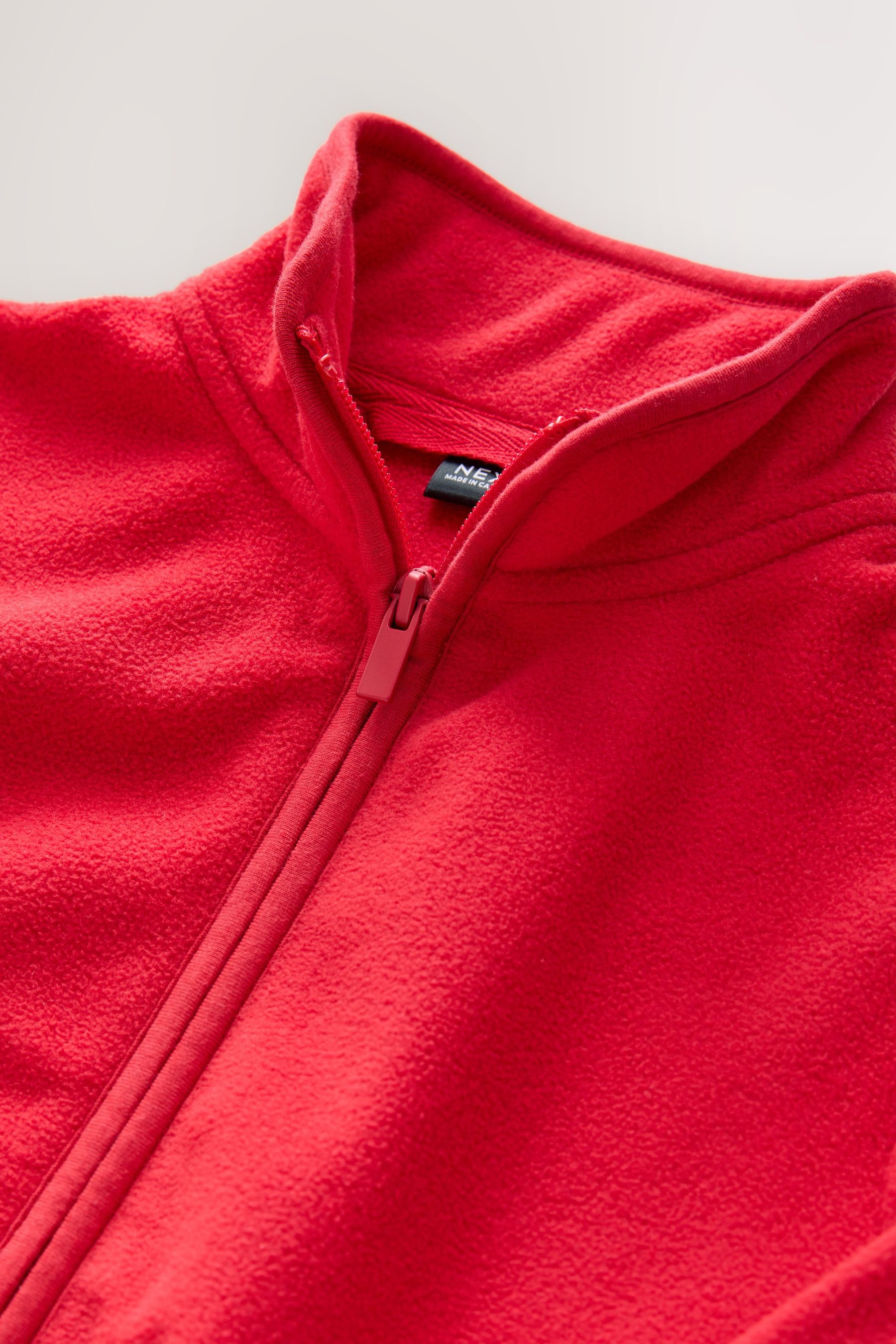 Next Fleecejacke Fleecejacke mit Reißverschluss und Taschen (1-St) – Bild 3 von 5