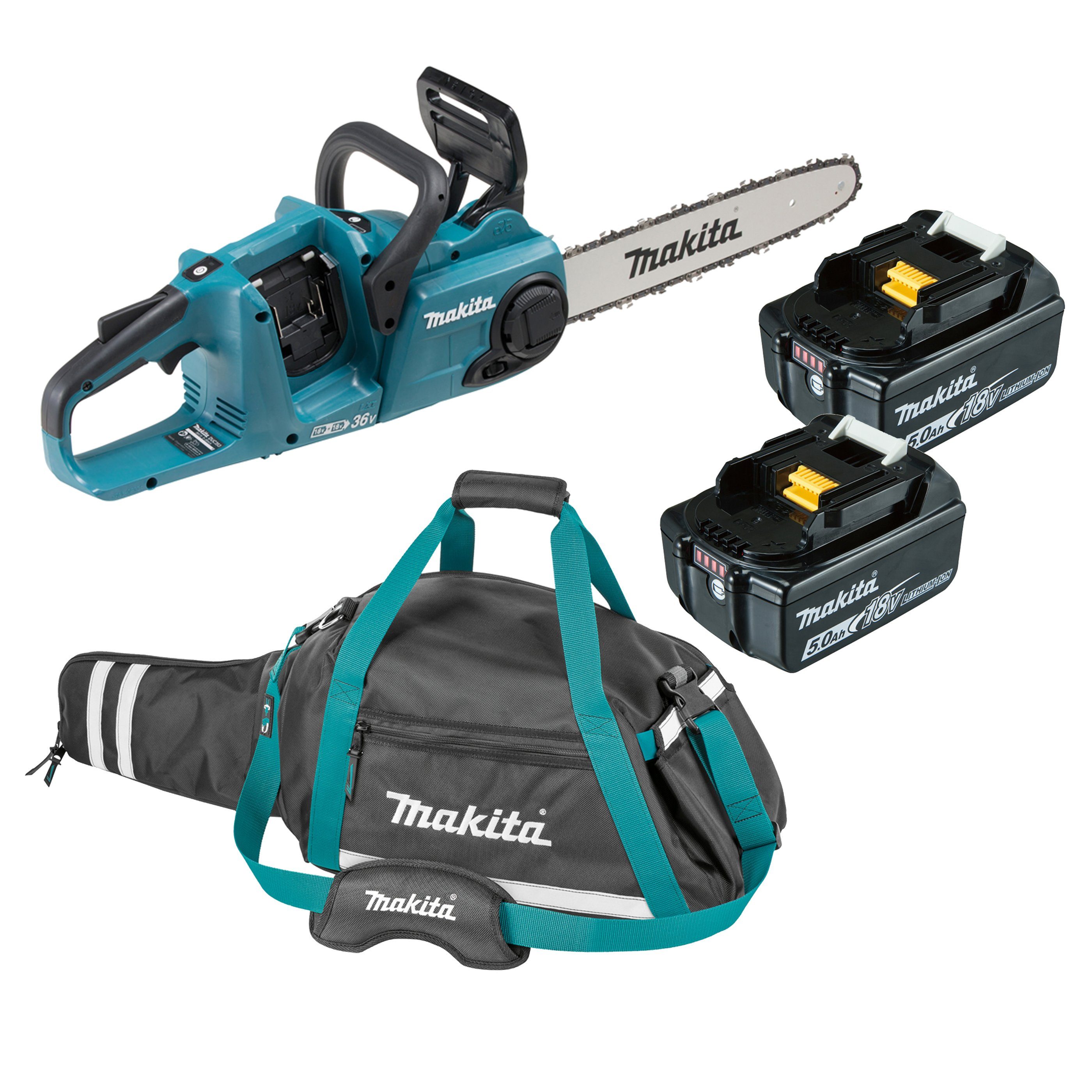 Makita Akku-Kettensäge, 35 cm Schwertlänge günstig online kaufen