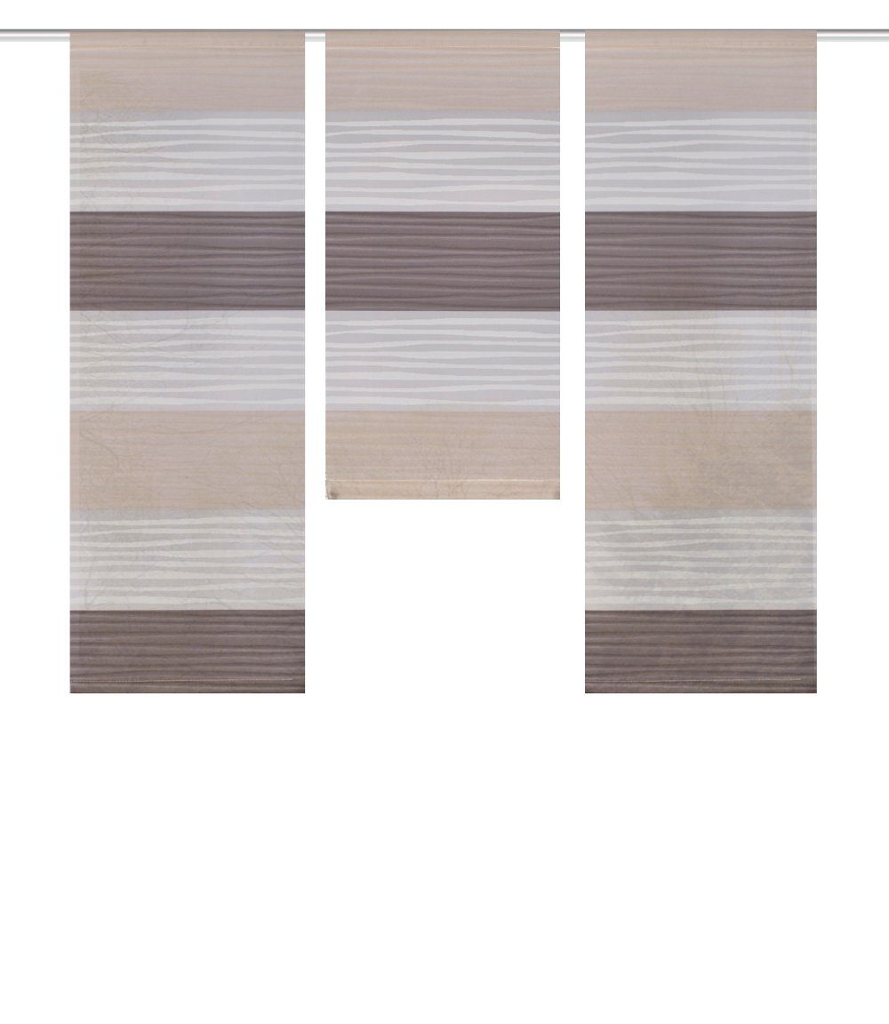 HOME WOHNIDEEN Vorhang 55983 3-TLG. Fensterset günstig online kaufen