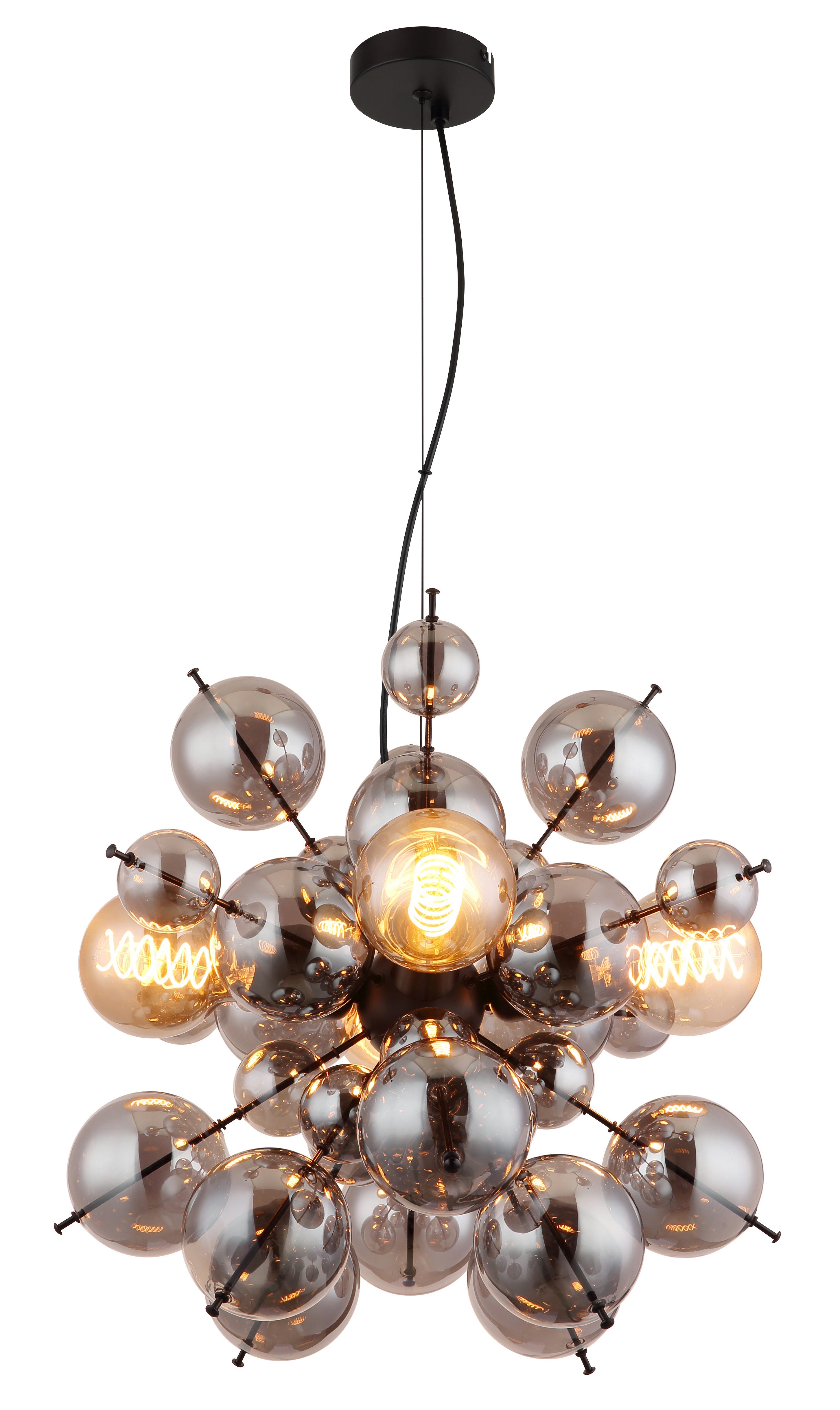 GLOBO LIGHTING Hängeleuchte UDO, ohne Leuchtmittel, Hängelampe/Pendelleuchte/Esszimmer/Wohnzimmer/Esstisch