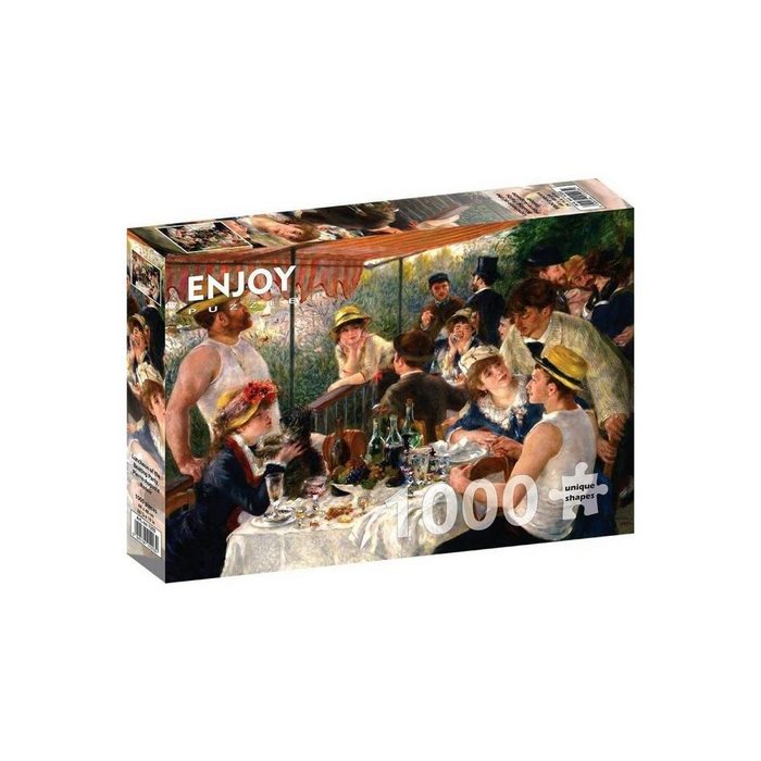 ENJOY Puzzle Puzzle ENJOY-1203 - Auguste Renoir: Das Frühstück der Ruderer ... Puzzleteile