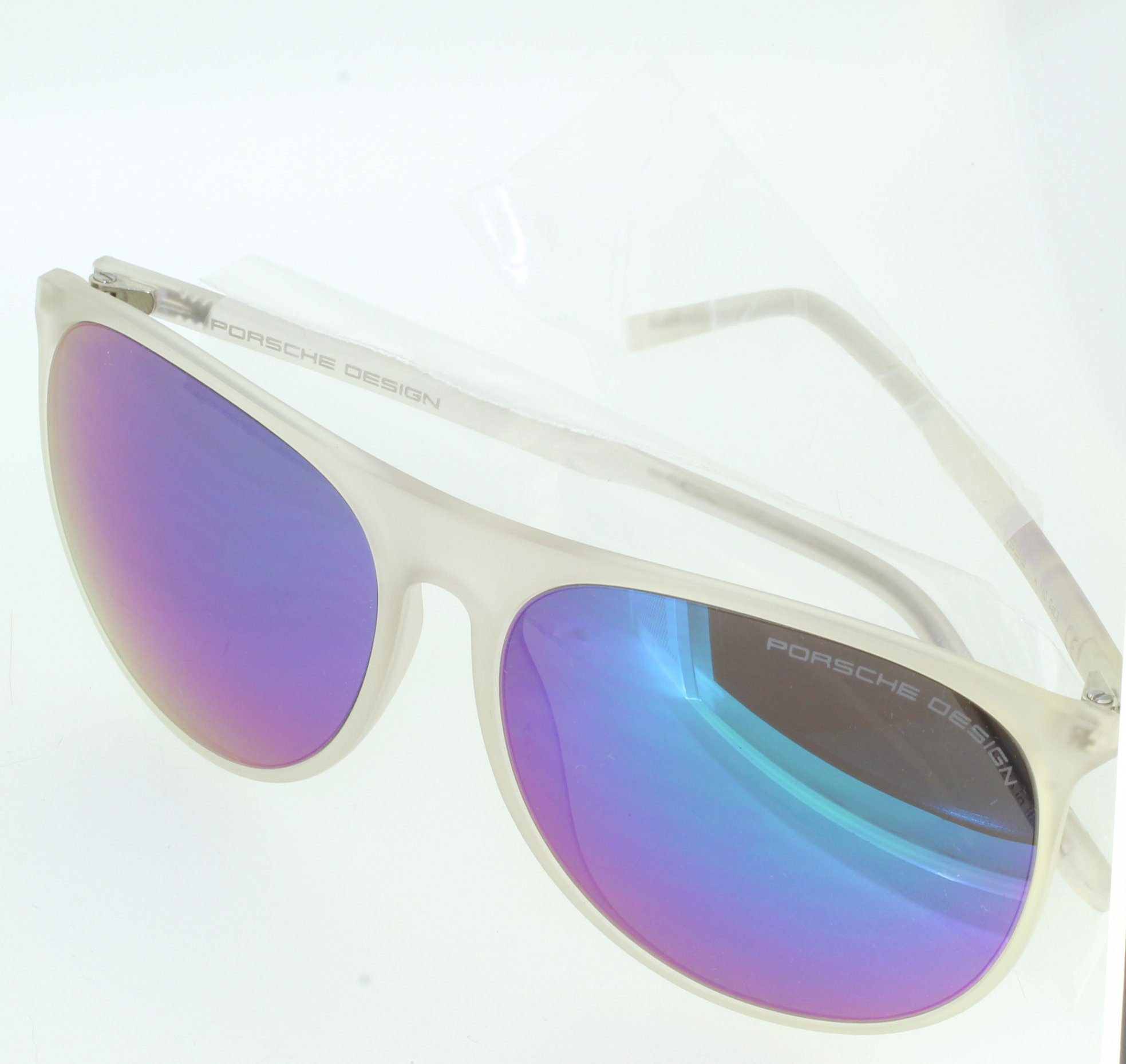 PORSCHE Design Sonnenbrille Sunglasses A P8596 blau 58 transparent