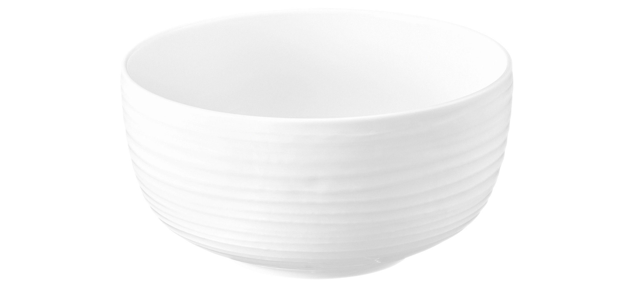 Seltmann Weiden Schale Seltmann Weiden Terra weiß Foodbowls 17,5 cm, Porzellan, (1 Foodbowl)