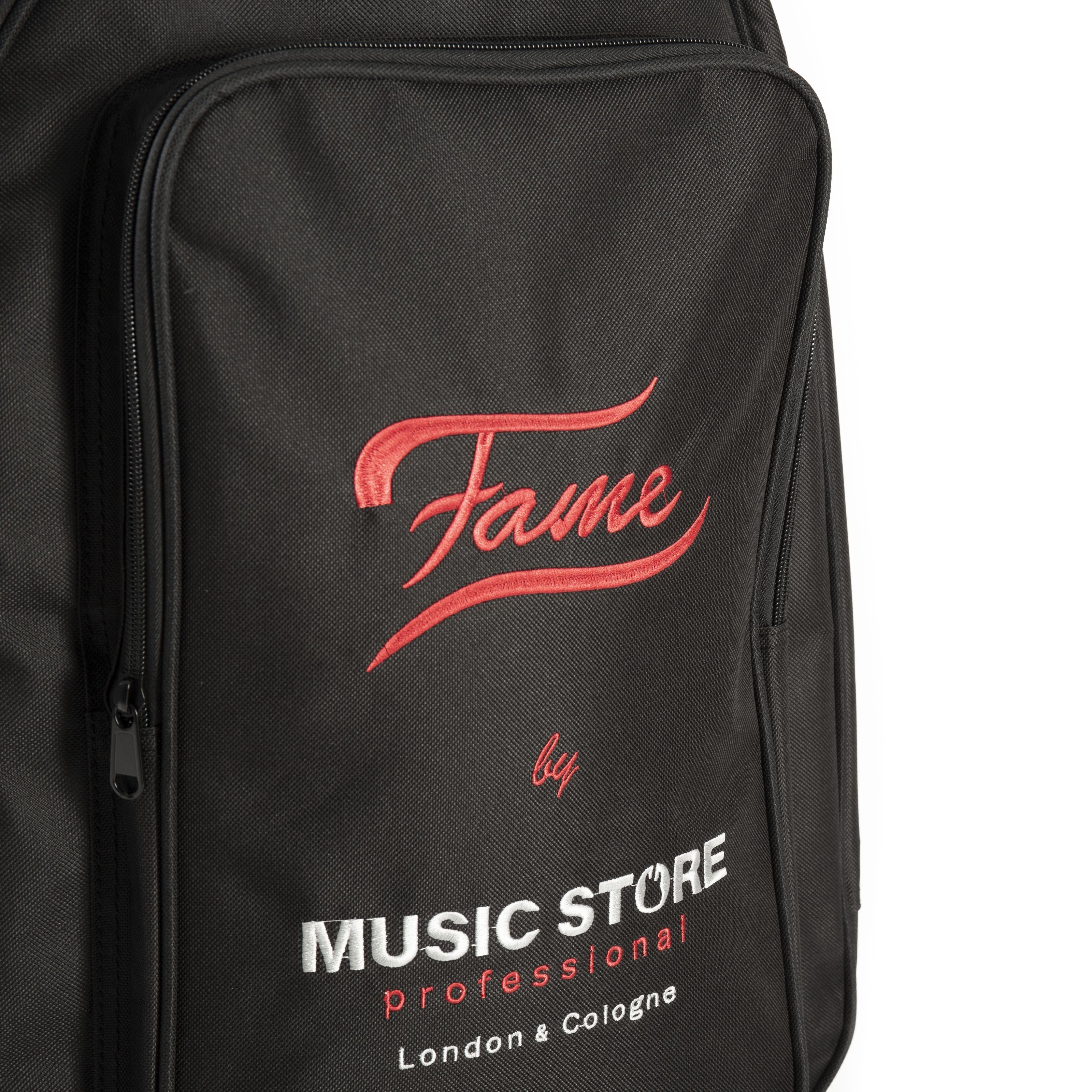 Gigbag wetterfeste E-Gitarre, Gitarrentasche, mit Bag Gitarrentasche zus Gitarre, FAME für