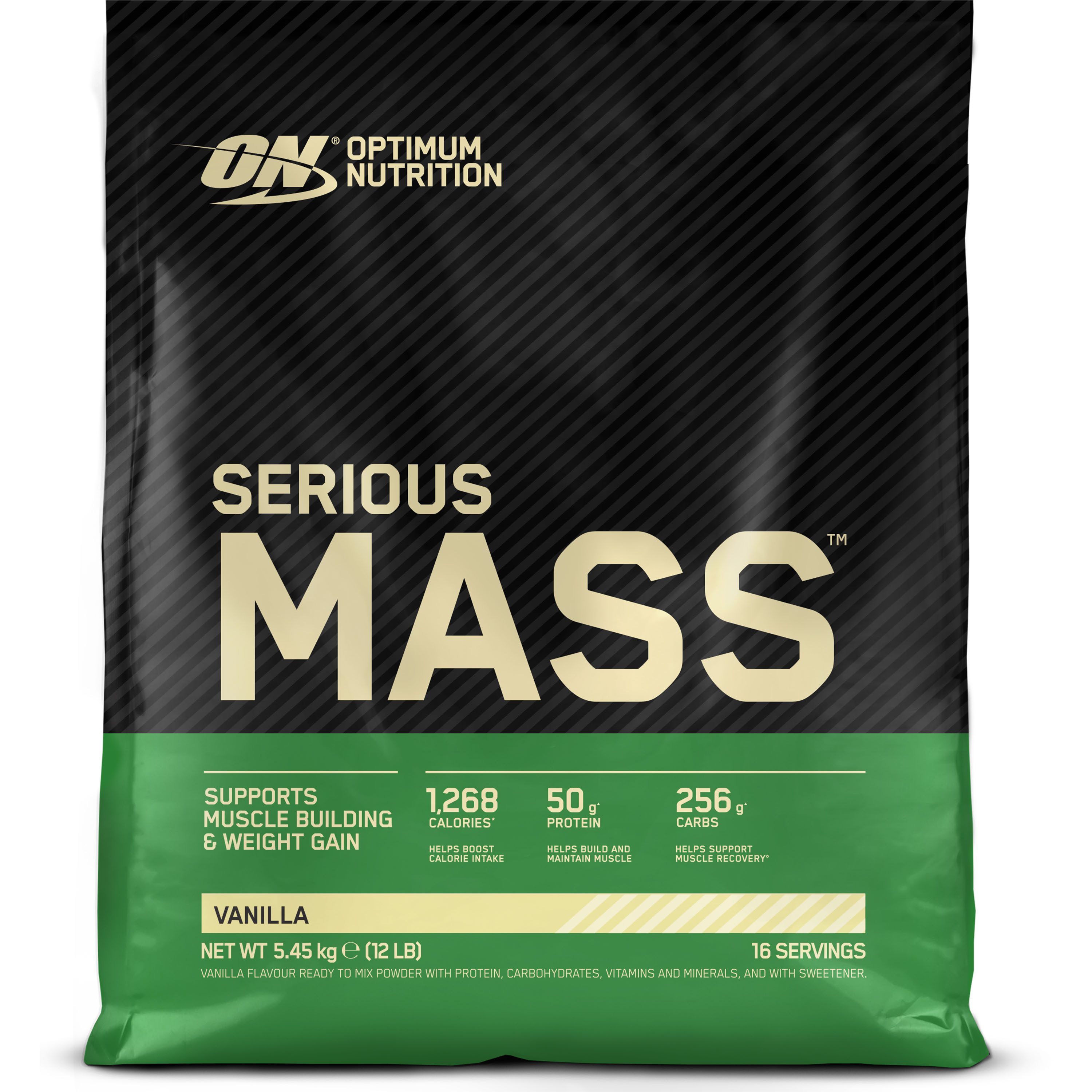 Optimum Nutrition Serious Mass, Weight Gainer Pulver, 5454 g