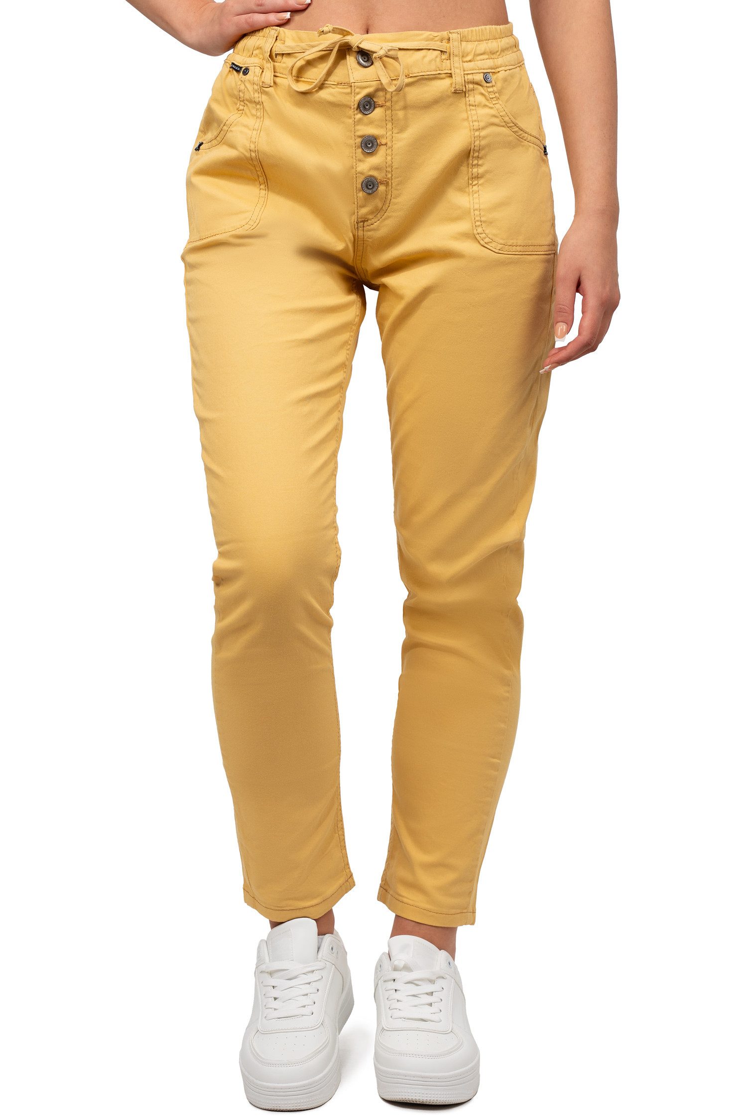 Cipo & Baxx Stoffhose Damen regular fit Hose BA-WD508 für lässige Alltagslo günstig online kaufen